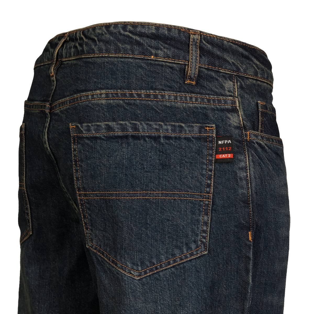 Flamesafe Workwear Relaxed Fit Denim Stone Washed Jeans