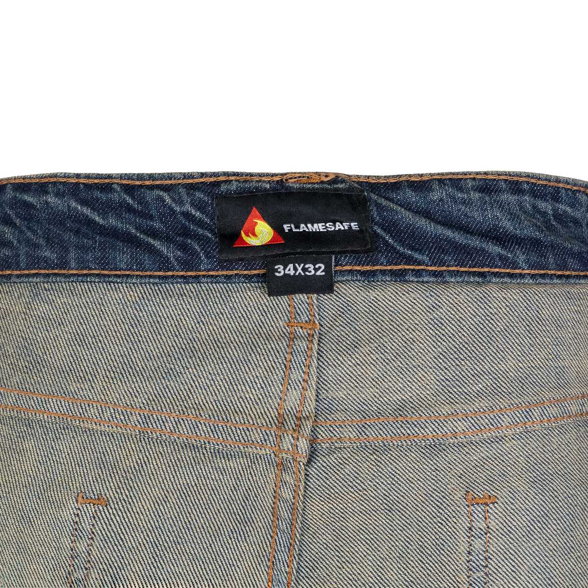 Flamesafe Workwear Relaxed Fit Denim Stone Washed Jeans