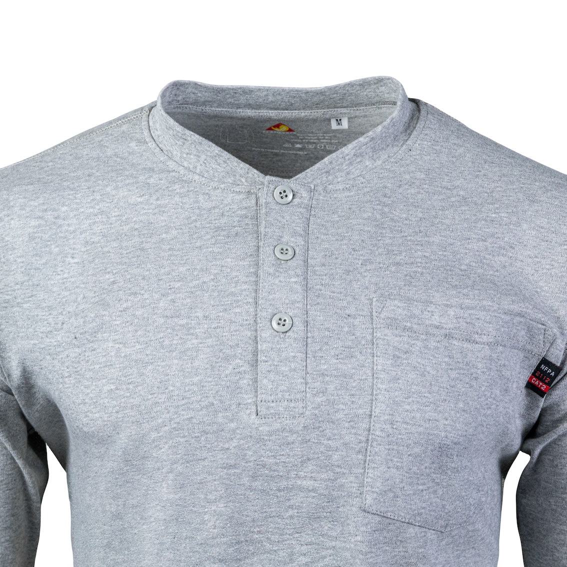 Flamesafe Workwear Henley Marle Cotton FR Shirt
