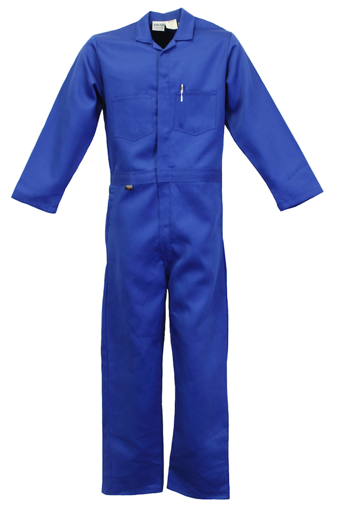 Stanco 7.5 oz FR Contractor Coverall - Royal Blue (FRC681-RB)