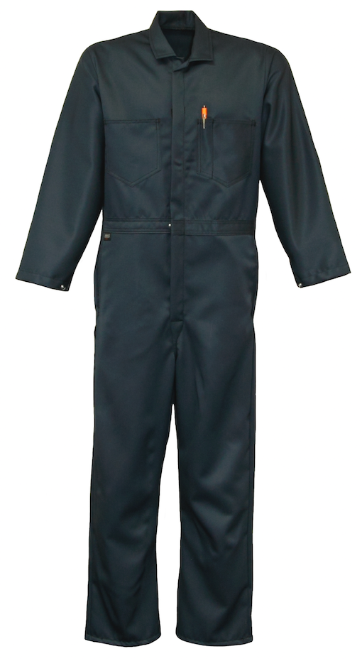 Stanco 9 oz FR Contractor's Deluxe Coverall - Navy Blue (FRC9681-NB)