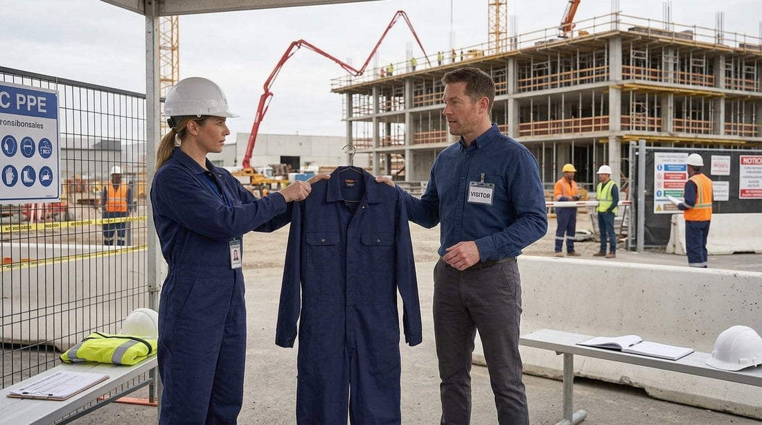 Should Visitors Wear Fire Safety Workwear on a Building Site?
