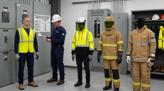 What Do NFPA 70E PPE Categories (CAT 1–4) Require?