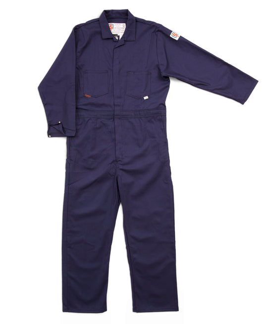 Stanco 7.5 oz FR Contractor Coverall - Navy Blue (FRC681NB)