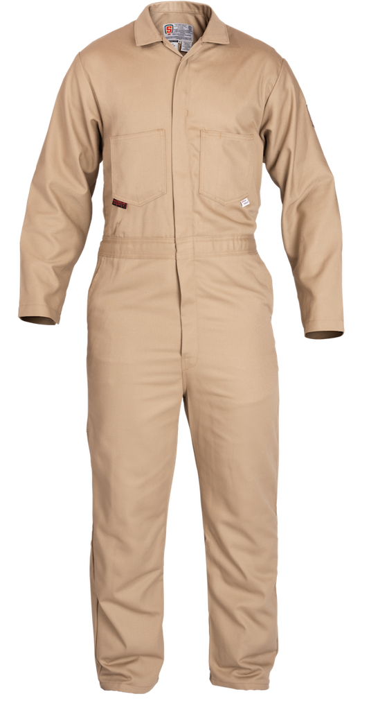 Stanco 7.5 oz FR Contractor Coverall - Tan (FRC681-TN)