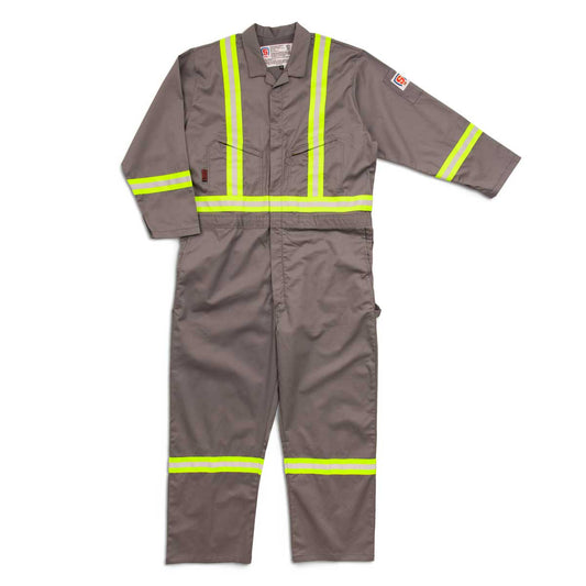 Stanco 7.5 oz Full-Featured FR Deluxe Style Coverall - Gray (FRC686GRY)